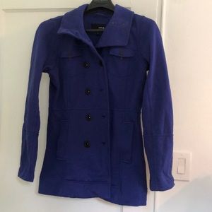 Purple Blue Hurley Sweater Jacket